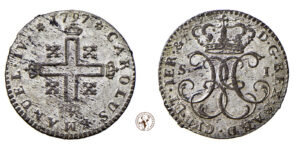 Regno di Sardegna, Carlo Emanuele IV : Soldo 1797 Mistura SPL-FDC RARO